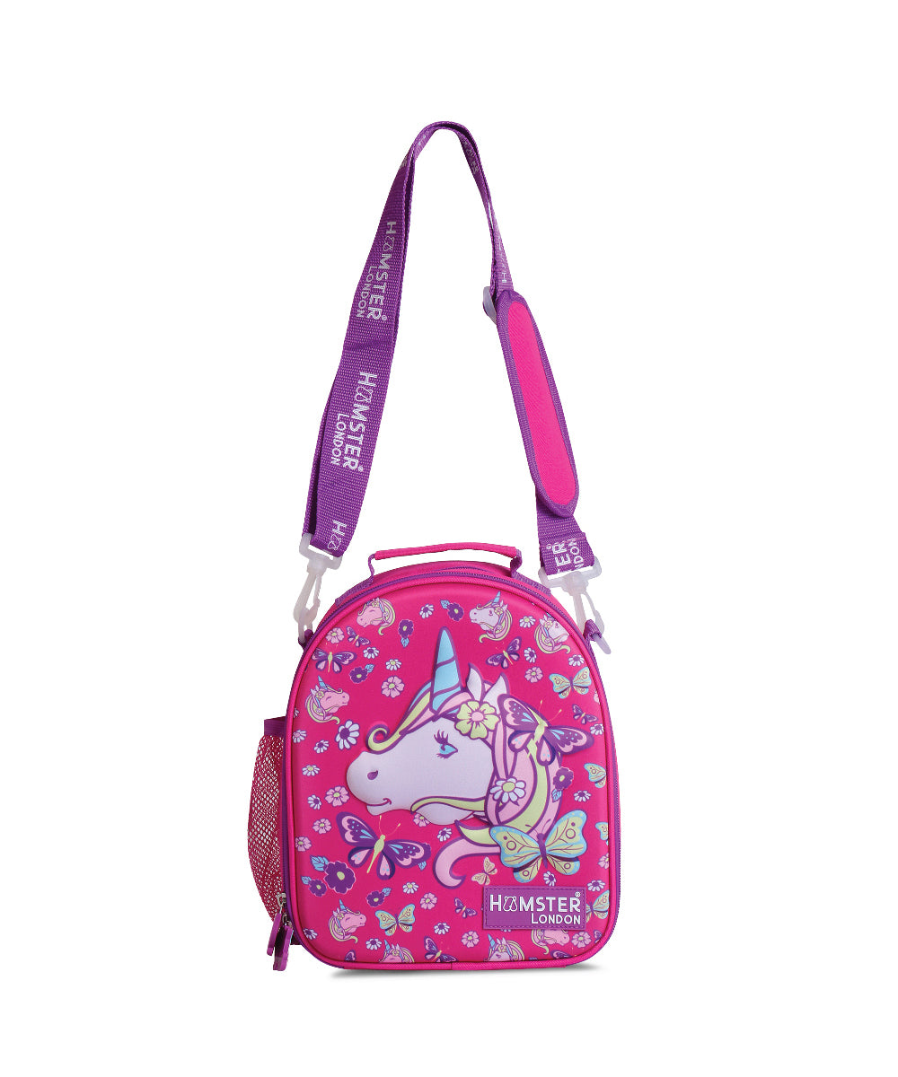 Hamster London Unicorn Gift Hamper with Lunch Bag, Sipper, Pouch & Hair Clip