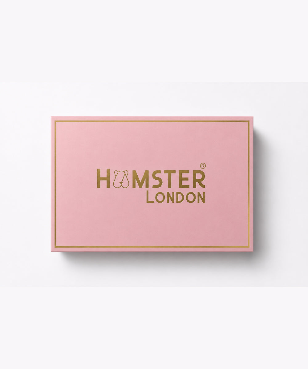 Hamster London limited edition Party Sling With Wallet Gift Hot Pink Box
