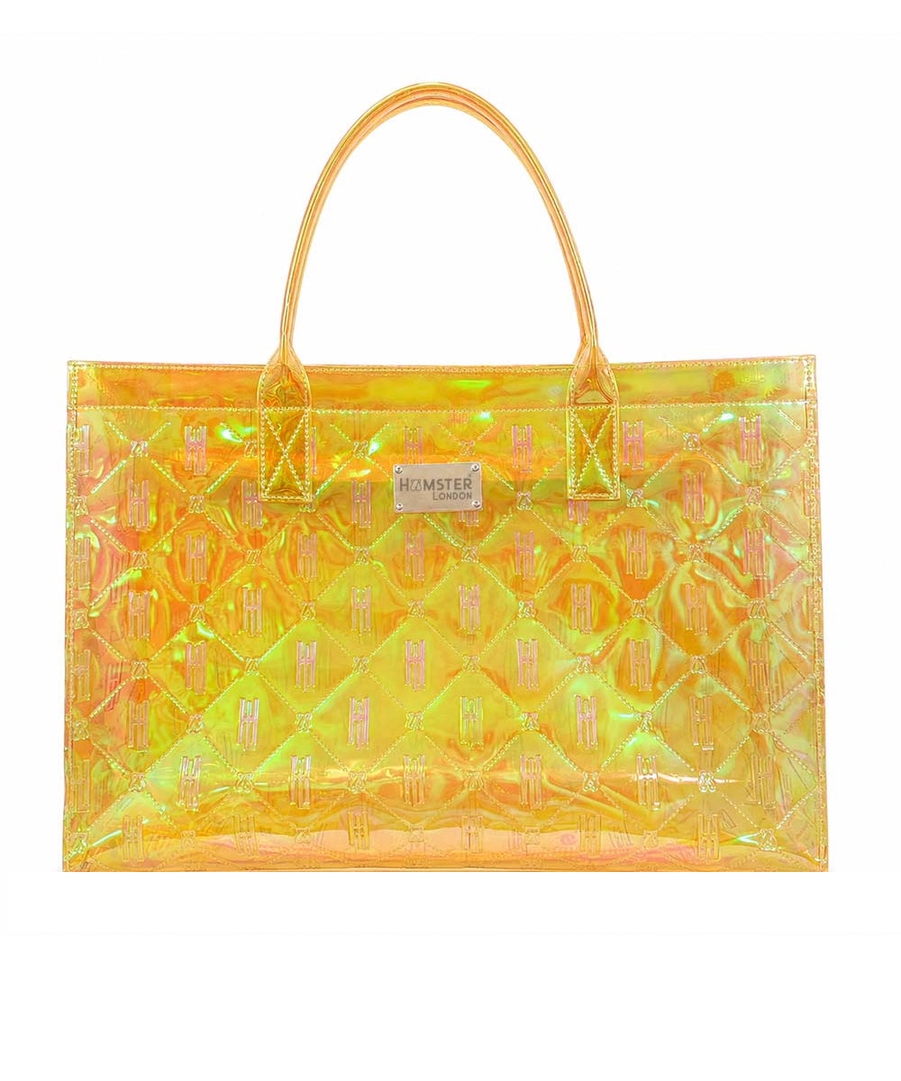 Hamster London Raver Tote Bag Gold