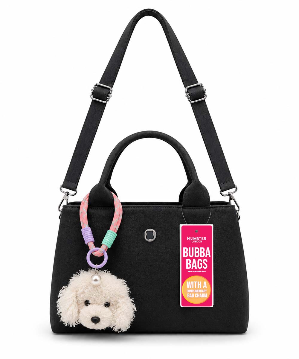 Hamster London Bubba Handbag Black