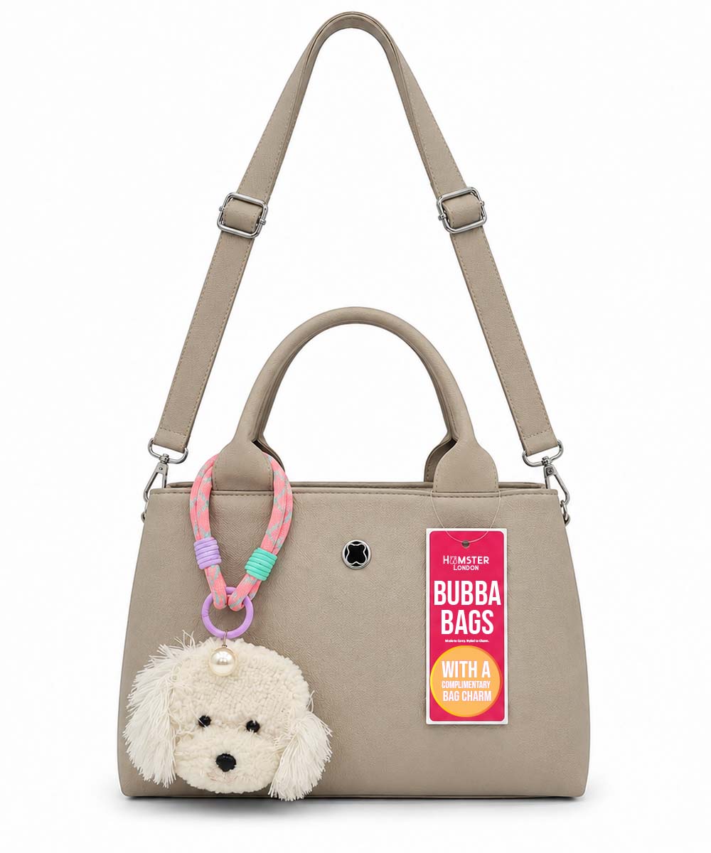 Hamster London Bubba Handbag Beige