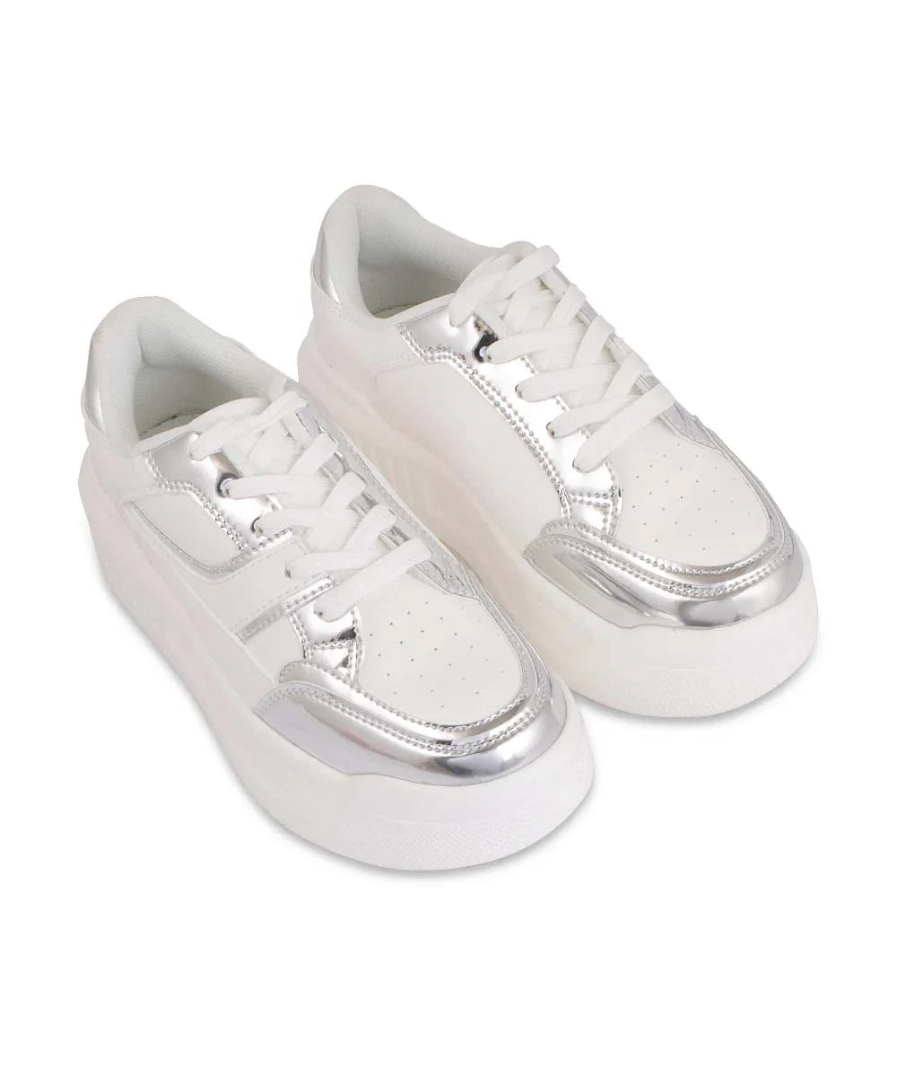 Hamster London Haven Silver Party Sneakers