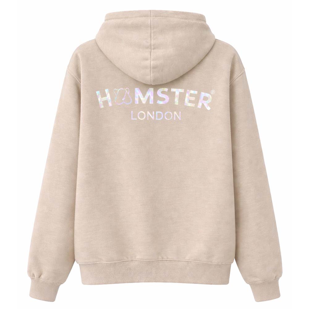 Hamster London Ted H Holiday Hoodie Beige