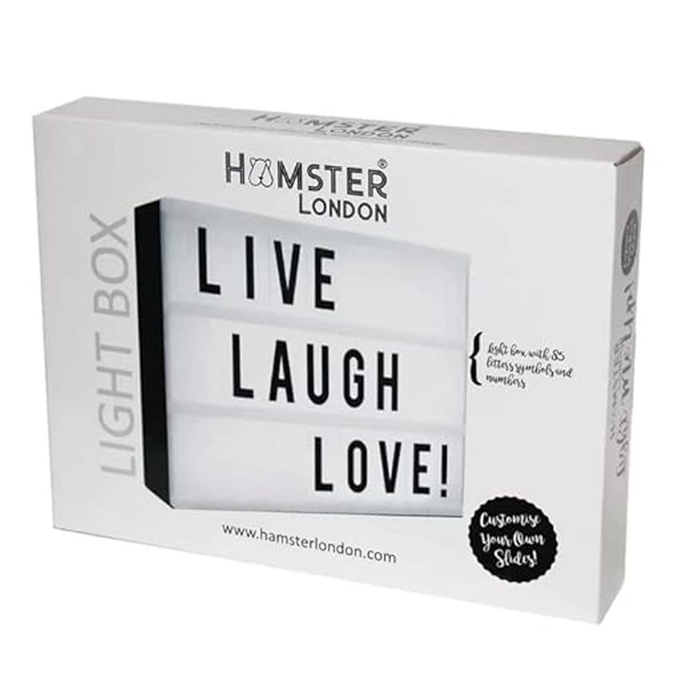 Hamster London Party Light Box Gold