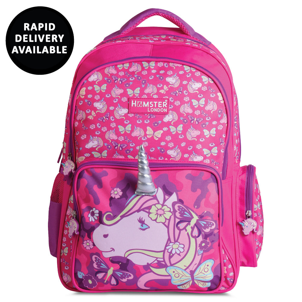 HL Pink Pixy Unicorn Jumbo Backpack