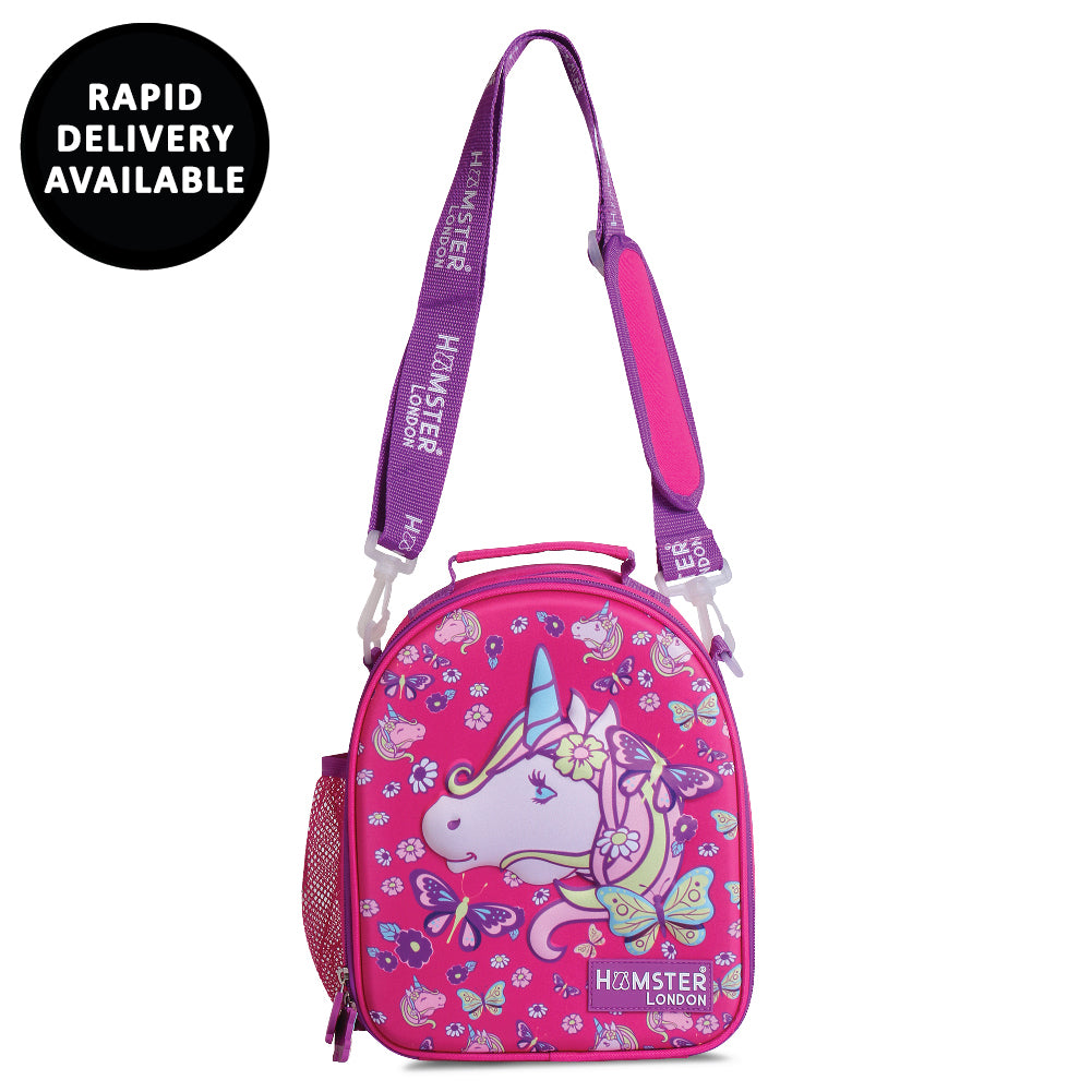 Hamster London Pink Pixy Unicorn Lunch Bag