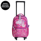Hamster London Pink Pixy Unicorn Trolly Backpack