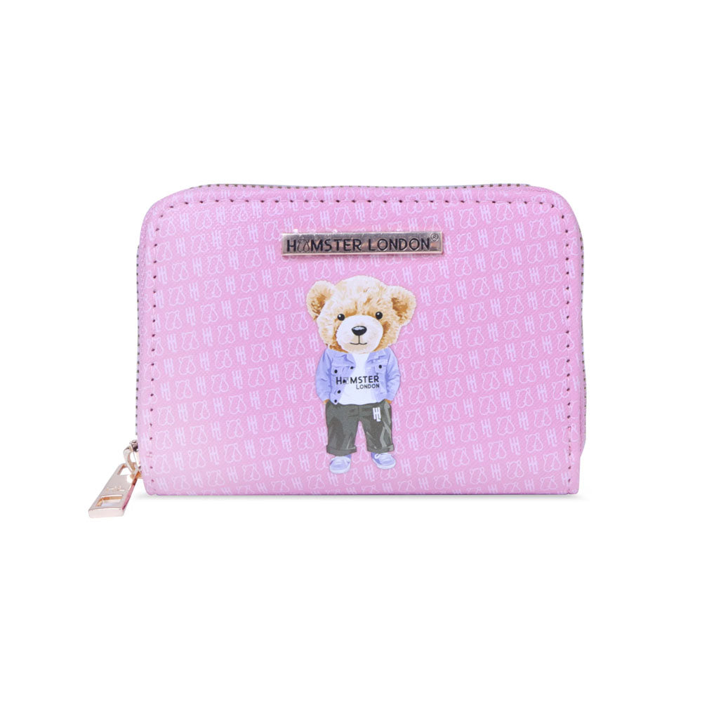 Hamster London TED H Limited Collection Small Wallet Light Pink