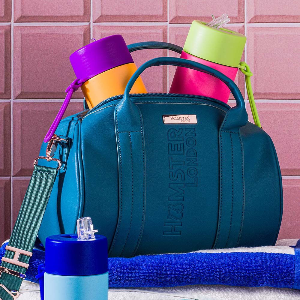 Hamster London Melissa Voyager Duffle Bag Teal
