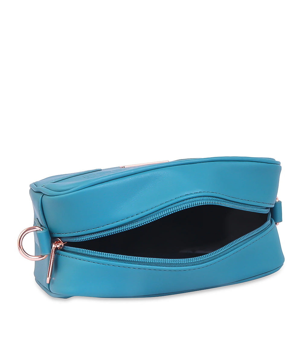 Hamster London Melissa Nova Cross Body Sling Bag Teal