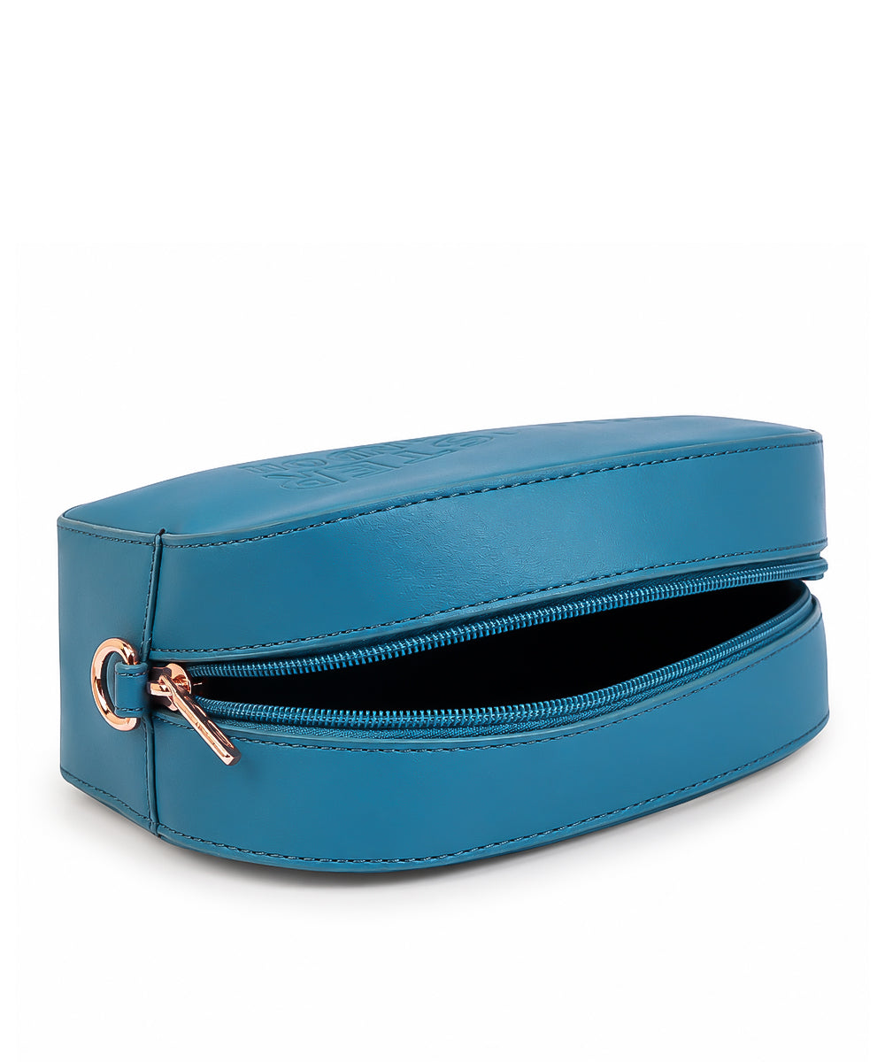 Hamster London Melissa Luna Cross Body Sling Bag Teal