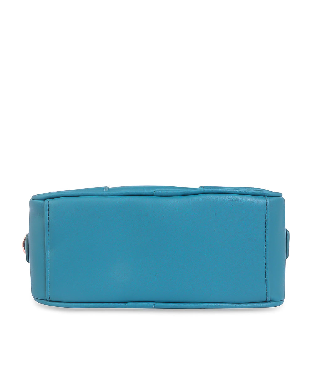 Hamster London Melissa Nova Cross Body Sling Bag Teal