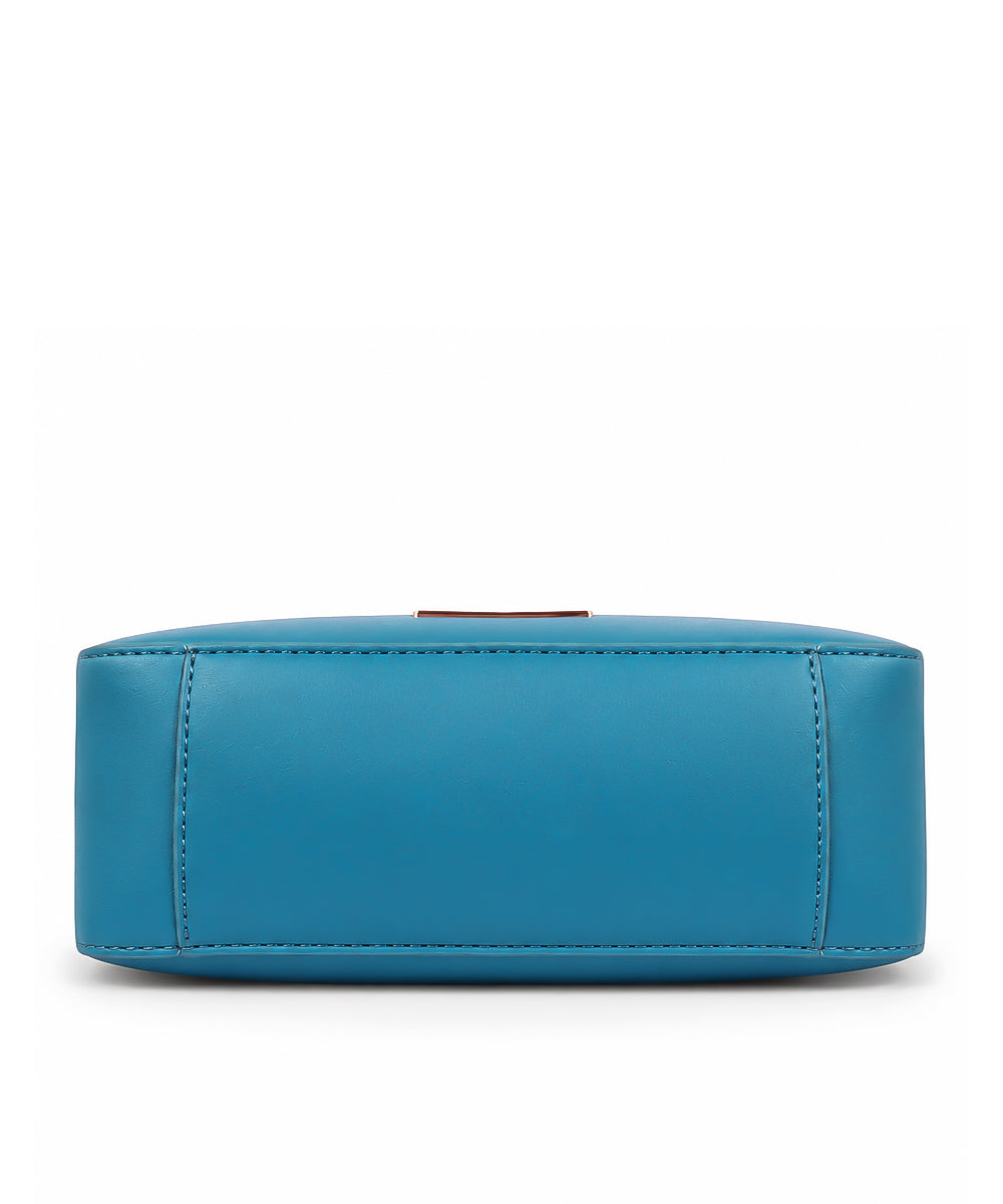 Hamster London Melissa Luna Cross Body Sling Bag Teal