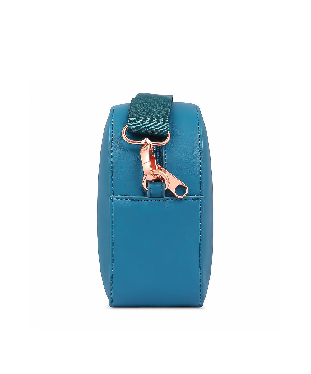 Hamster London Melissa Luna Cross Body Sling Bag Teal