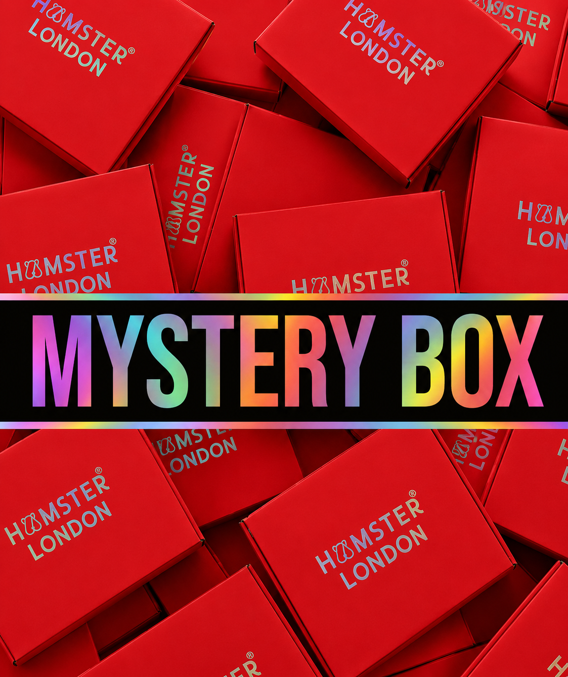 Hamster London Mystery Box – Surprise T-Shirt & Lower Co-ords Set Red