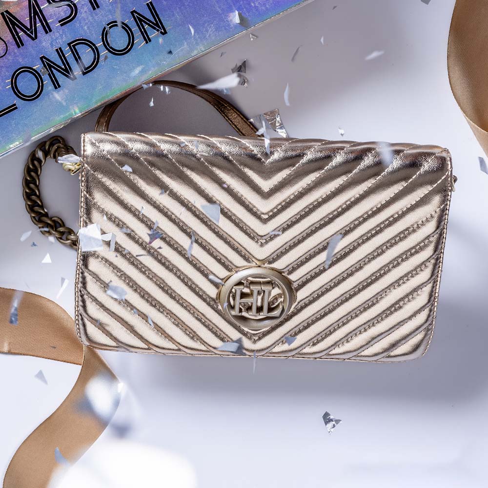 Hamster London Nights Edit Sling Gold