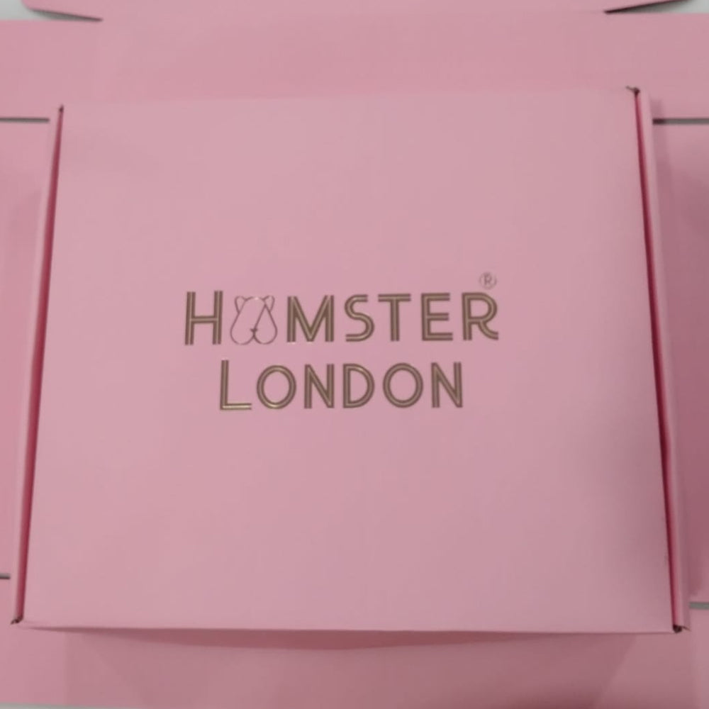 Hamster London Diwali Exclusive Corporate Gift Hamper Pink (Umbrella, Bottle, Card Holder, Airport Bag & Candle)