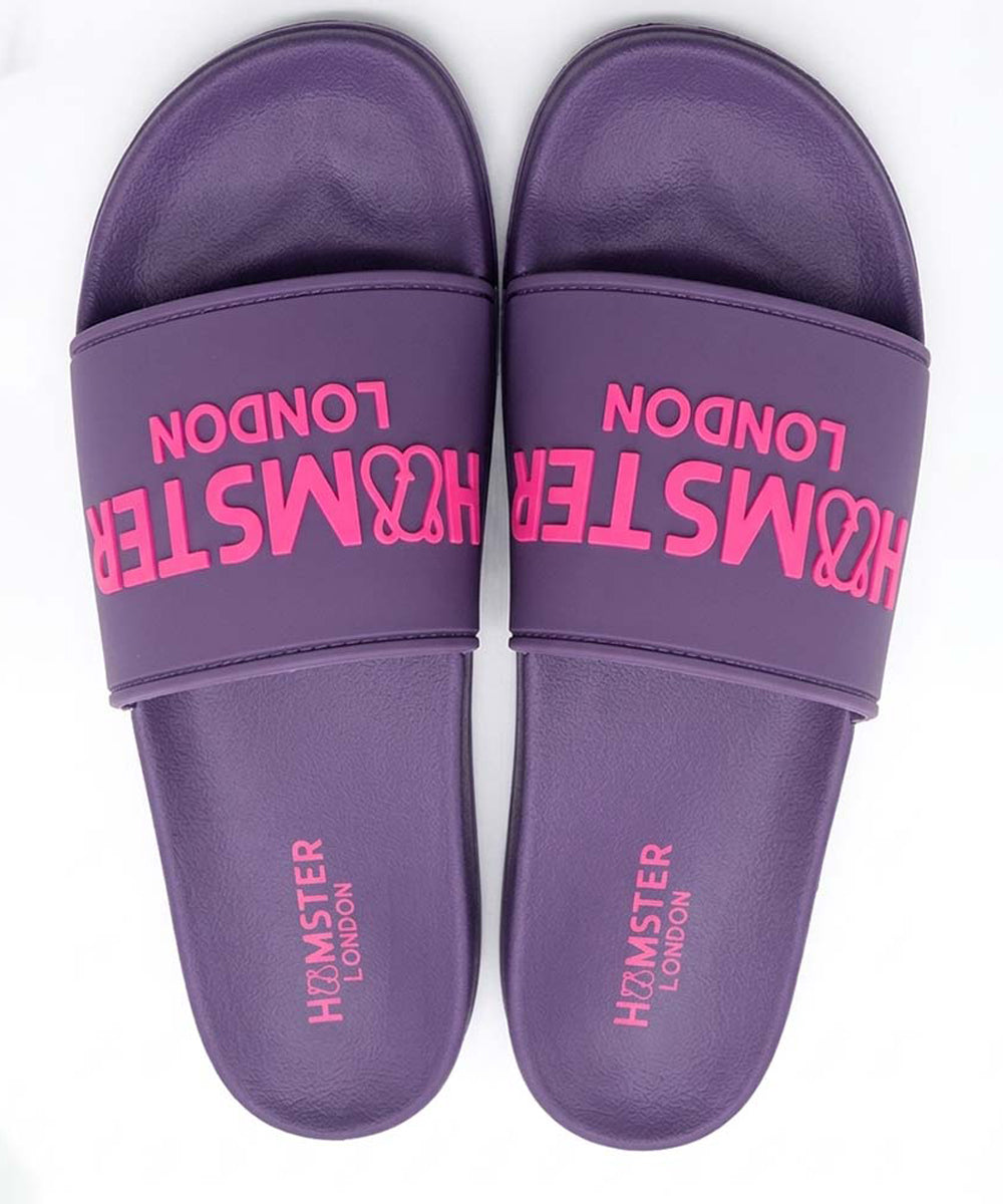 Hamster London La Cote Slides Purple
