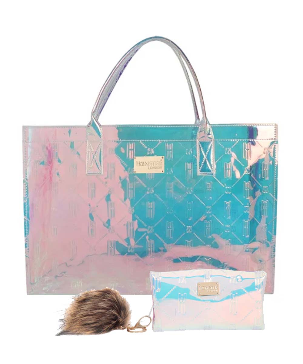 Hamster London Raver Tote Bag White