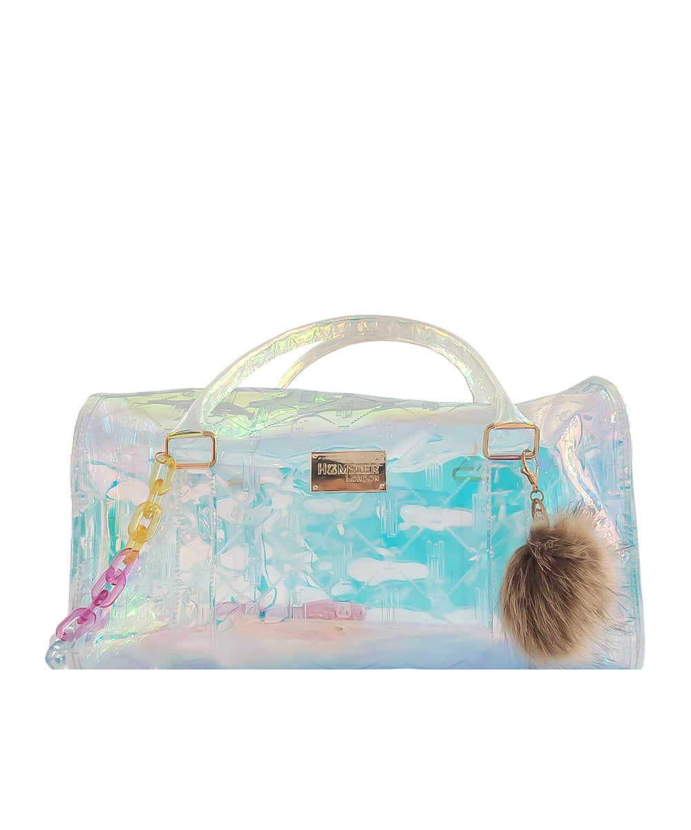 Hamster London Raver Duffle Bag White Large