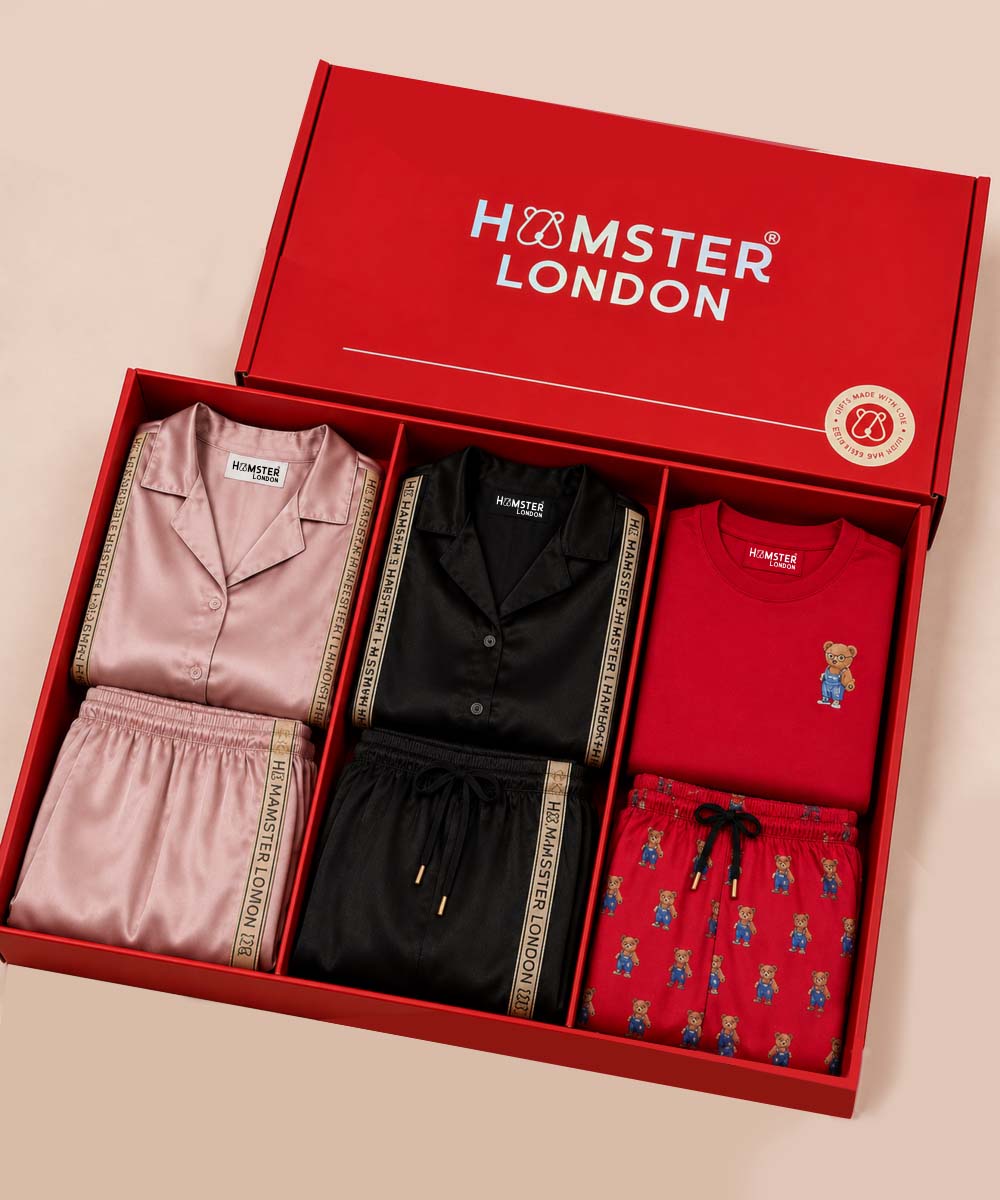 Hamster London Mystery Box – Surprise T-Shirt & Lower Co-ords Set Red
