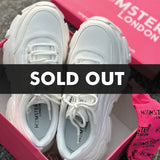 Hamster London Mousehole All White Party Sneakers