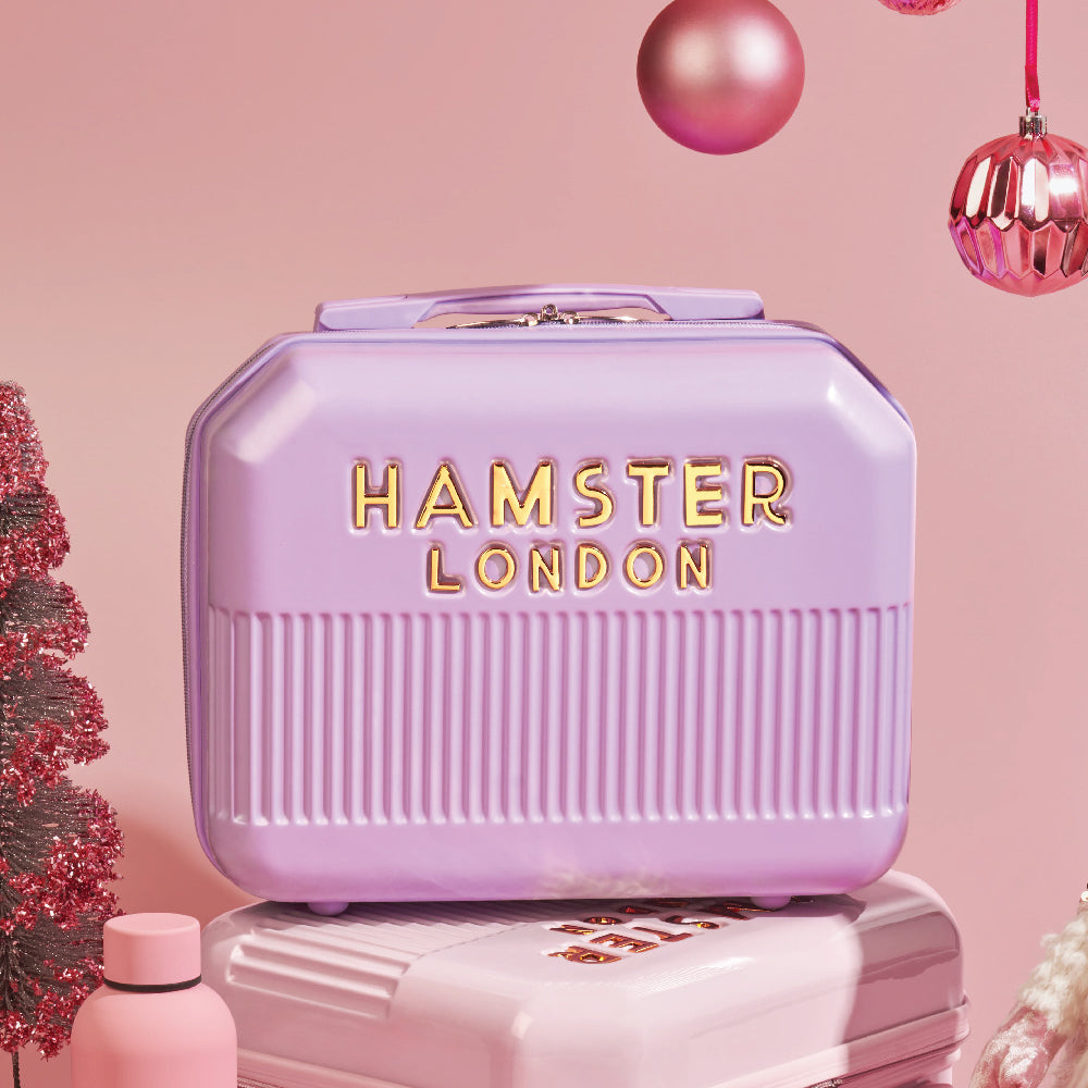 Hamster London High Candy Collection Vanity Bag Purple 14In