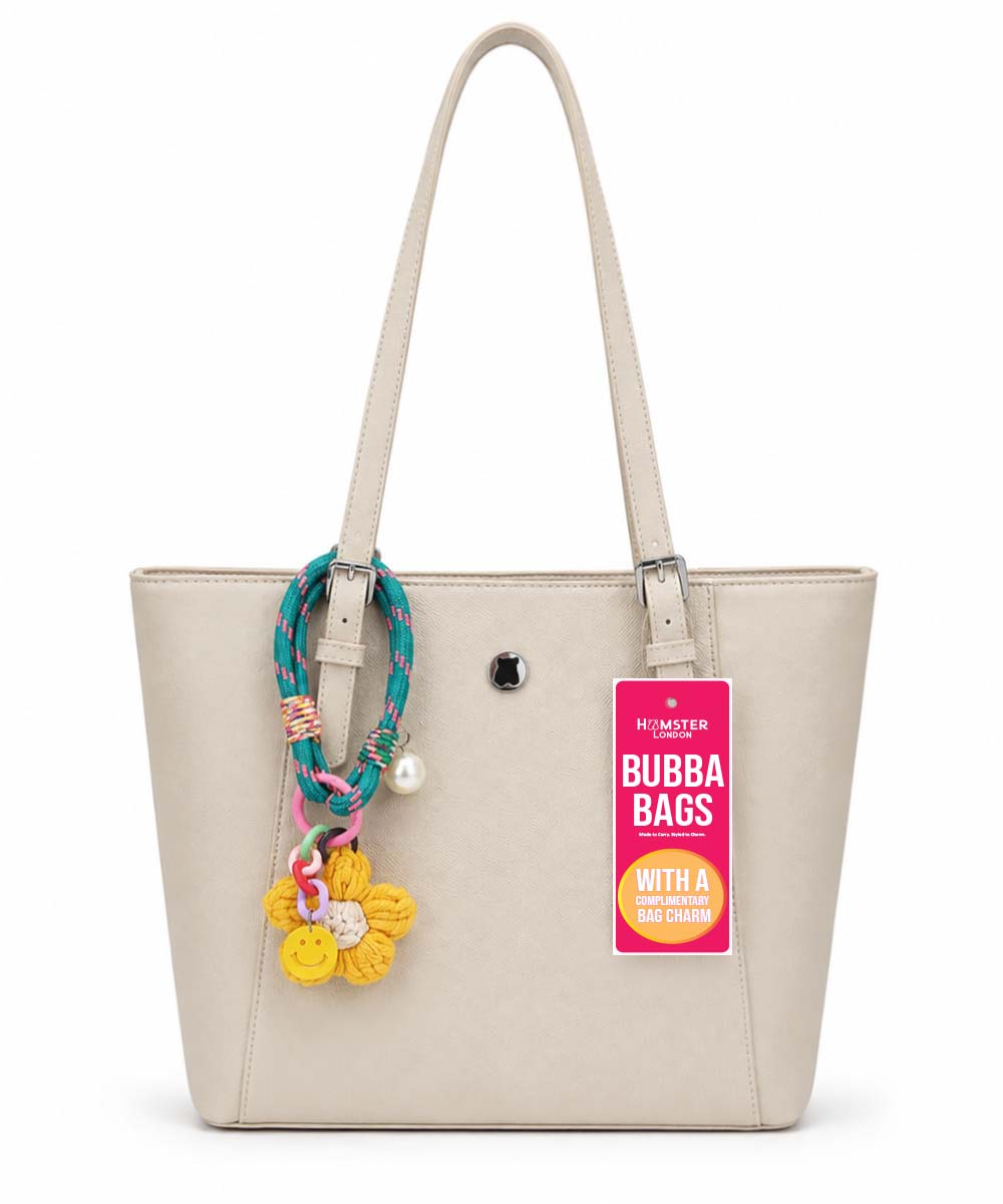 Hamster London Bubba Tote Bag Beige