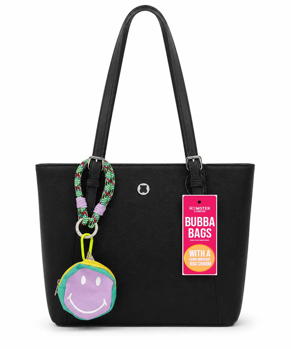 Hamster London Bubba Tote Bag Black