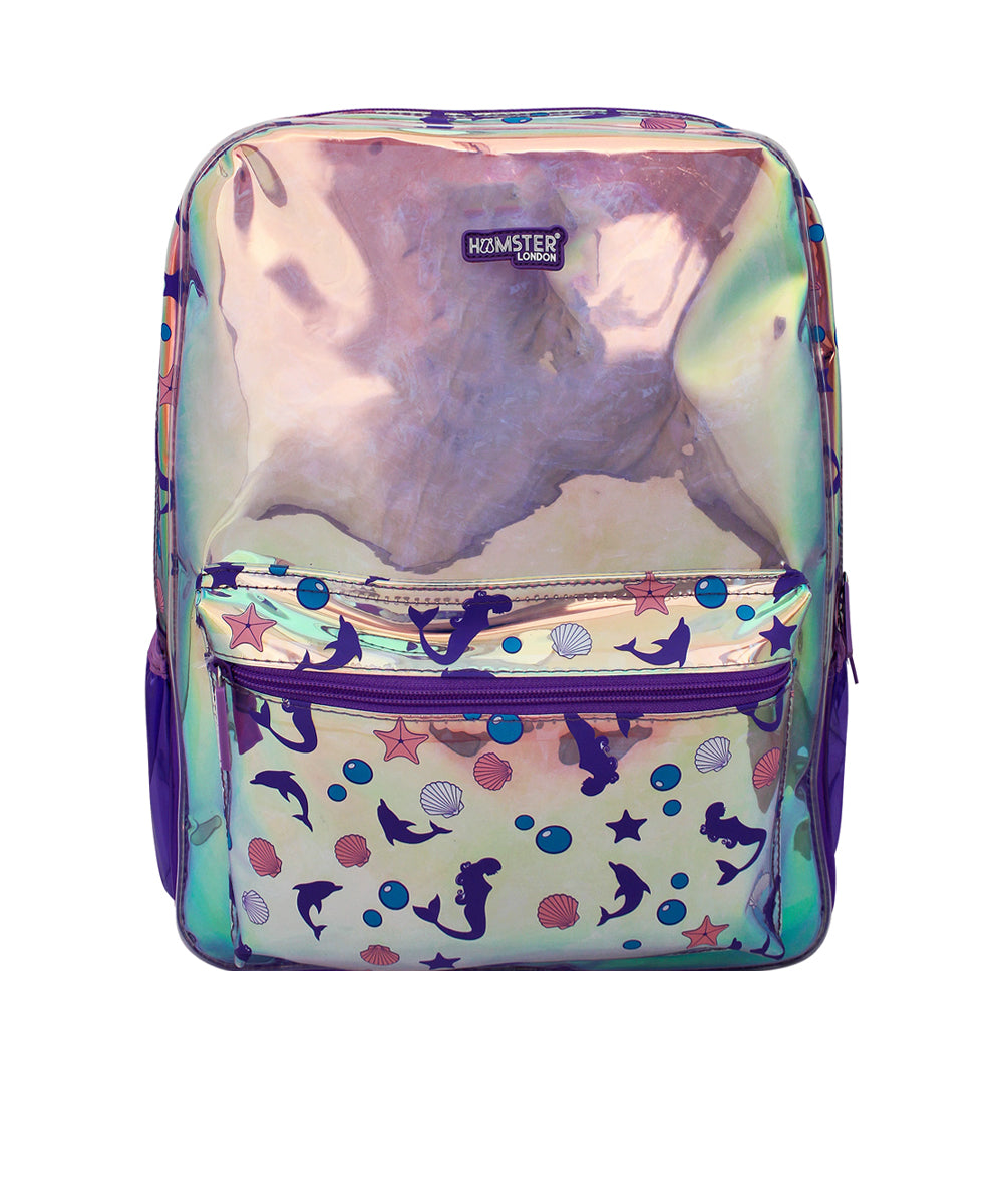Hamster London Shiny Classic Backpack Mermaid Big