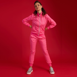 Hamster London Truphe Co-Ord Set Hot Pink Printed