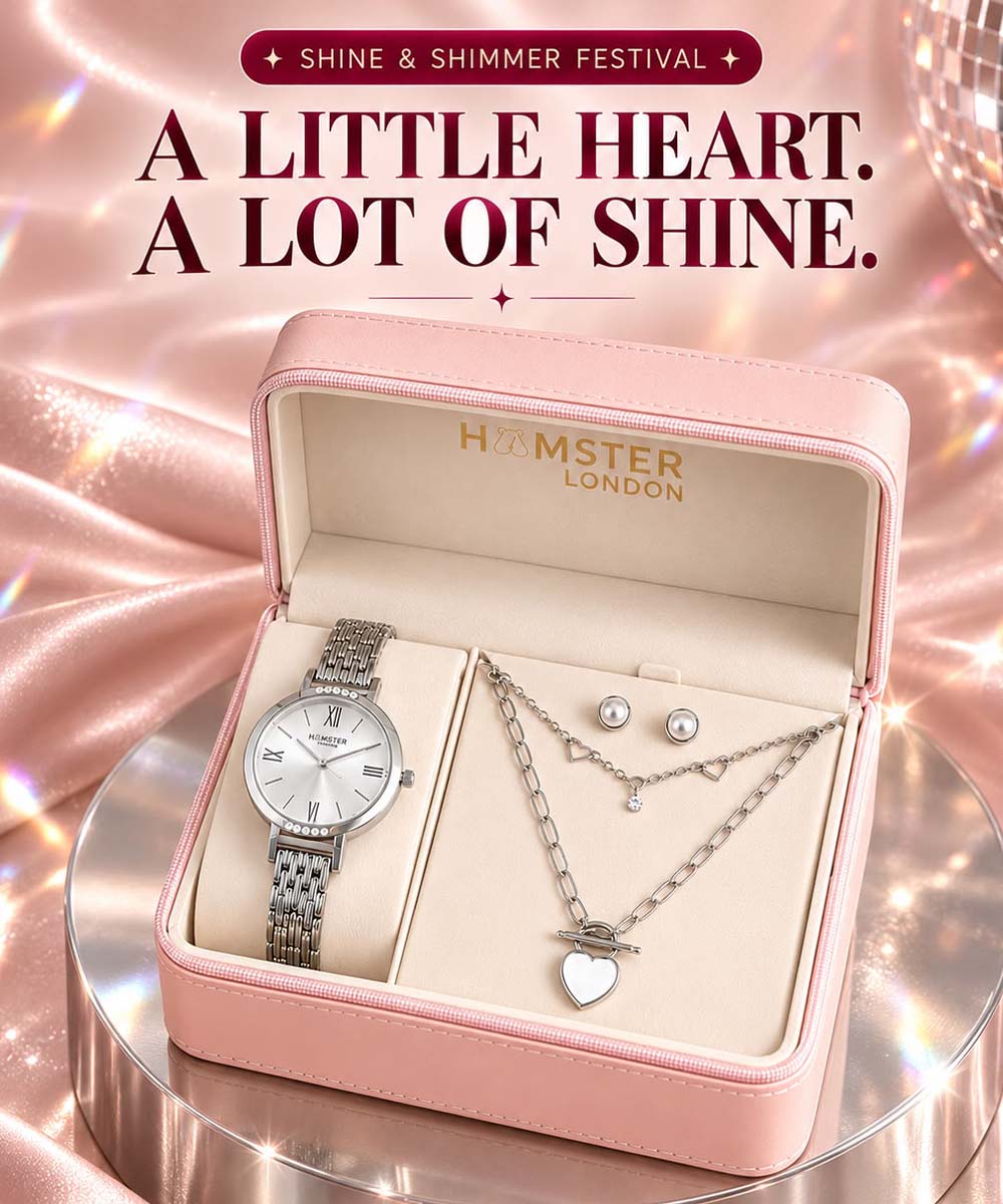 Hamster London Venus Women Silver Watch