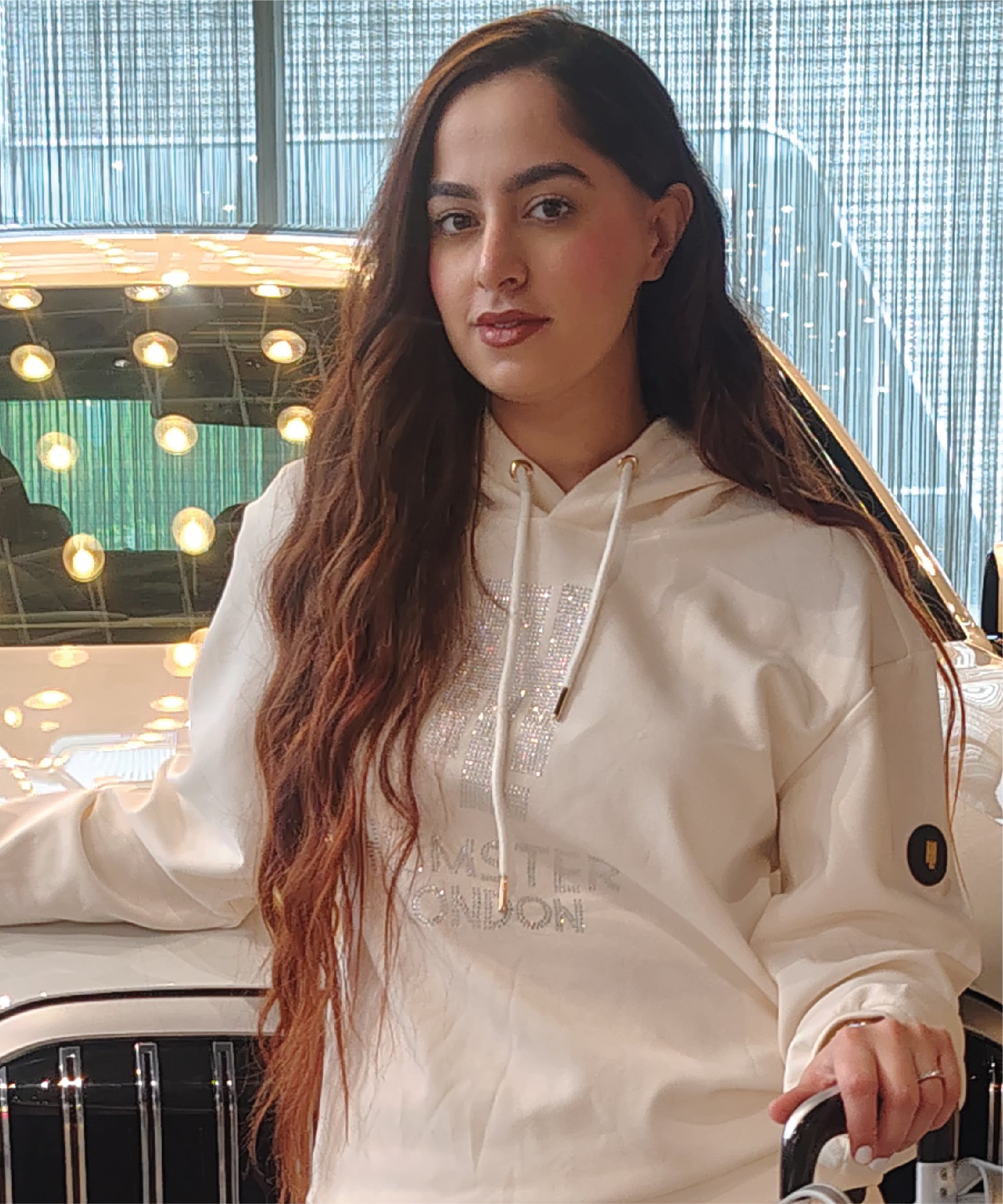 Hamster London Kolo Hoodie & Lower Co-ord Set – White