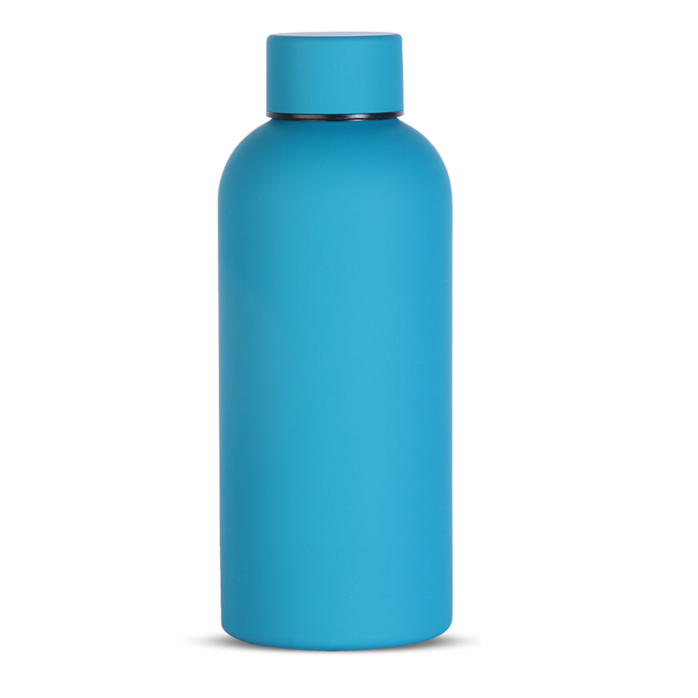 Hamster London Bottle Rubberish Medium Blue 350ml