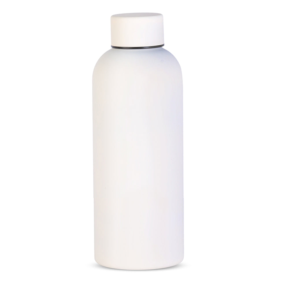 Hamster London Bottle Rubberish Medium White 350ml