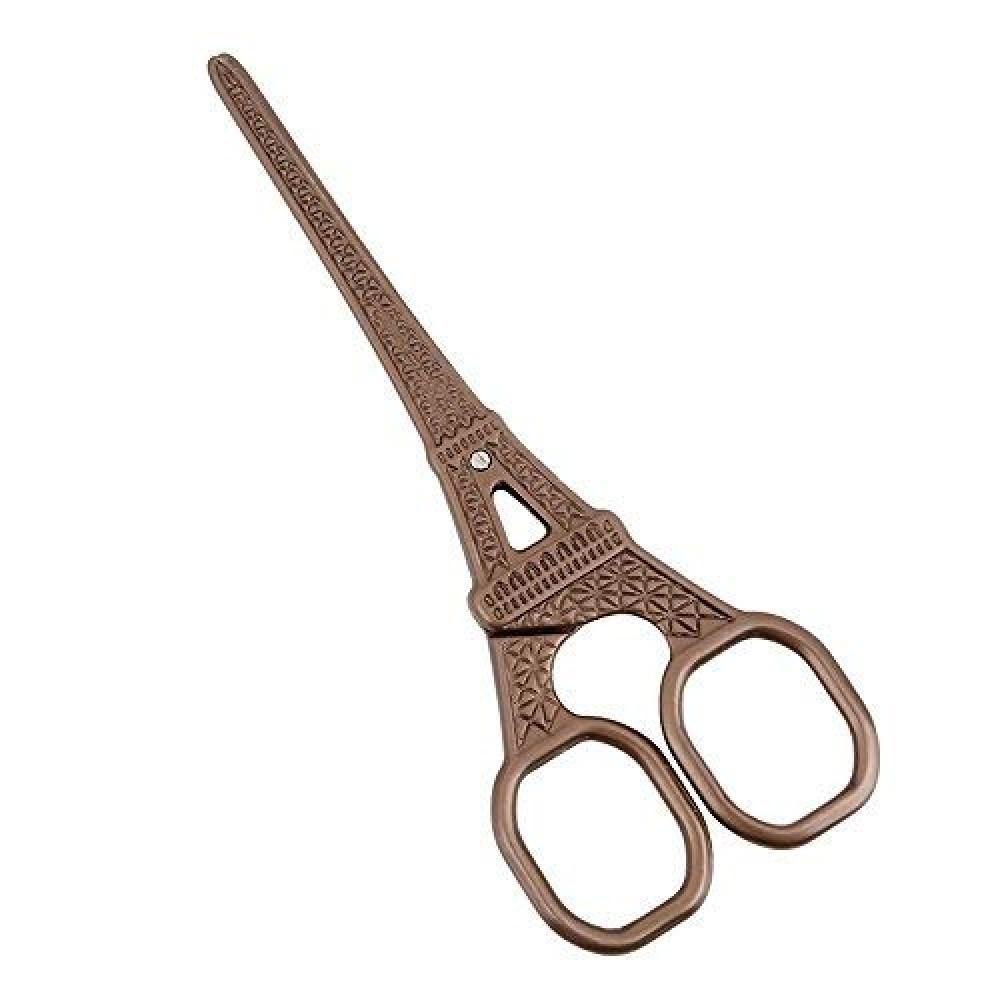 unique eiffel tower design scissors looks premium and feels premium. this scissors is titanium coated and will not fade or get dull. a must have desk accessory.