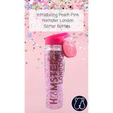 Hamster London Glitter Sipper Water Bottle Light Pink