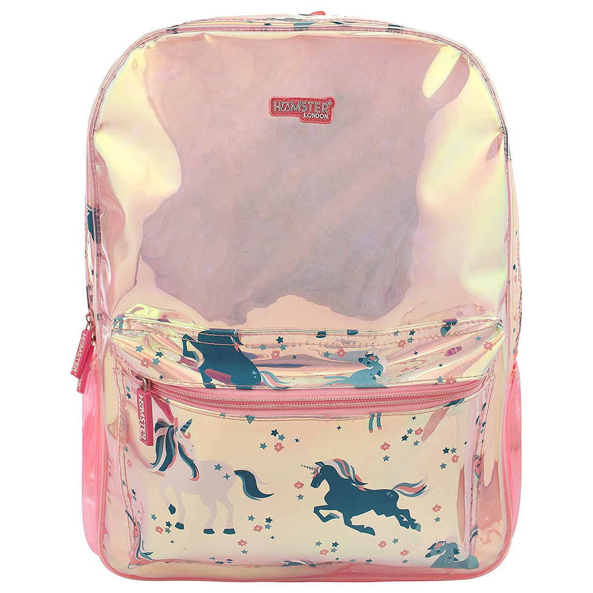 Hamster London Shiny Classic Backpack Unicorn Big