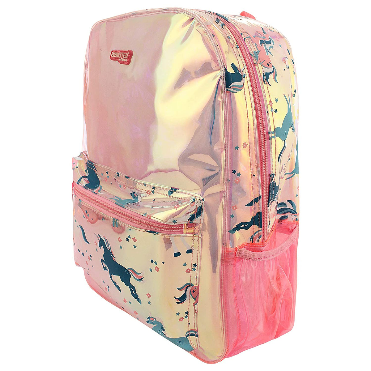 Hamster London Shiny Classic Backpack Unicorn Big