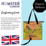 Hamster London Classic Tote Bag Black With Personalization