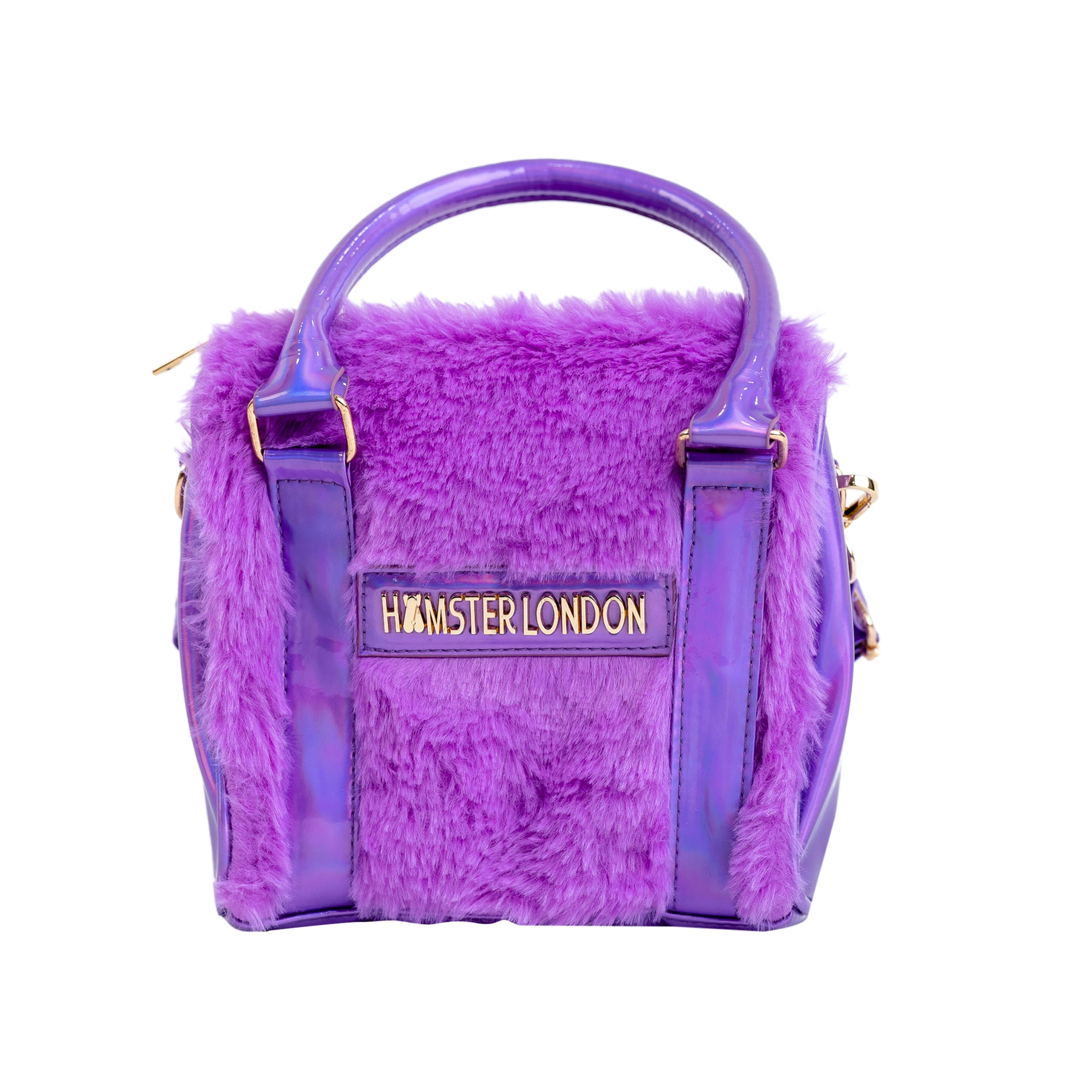 Hamster Fur Baby Sling Bag Purple