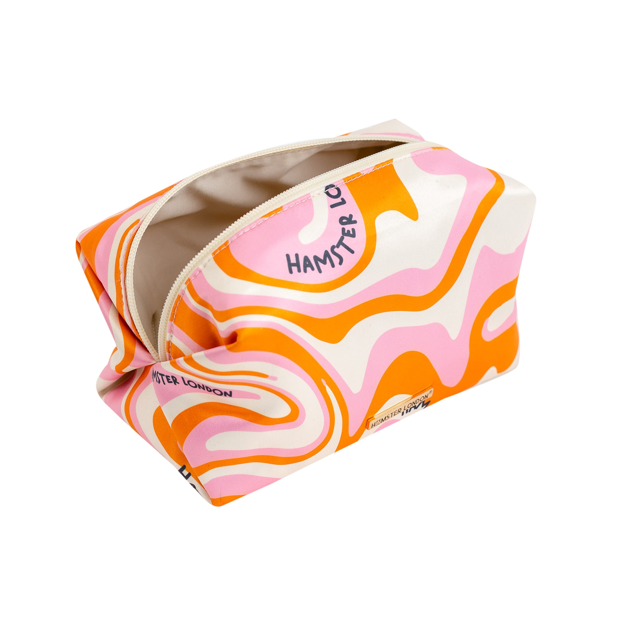 Hamster London Blush Wiggle Orange Pouch