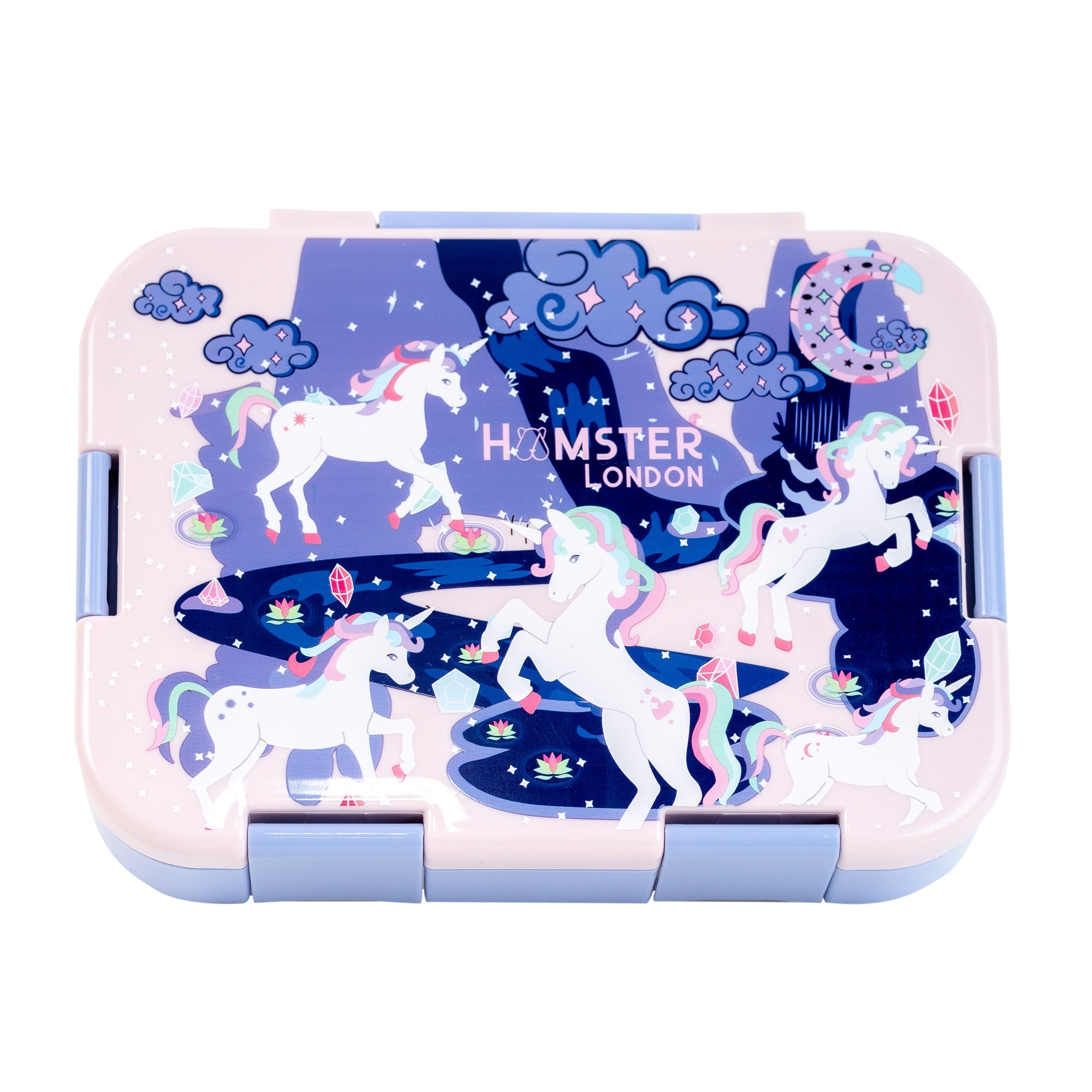 Hamster London Happy Bento Box Unicorn And Bottle Combo