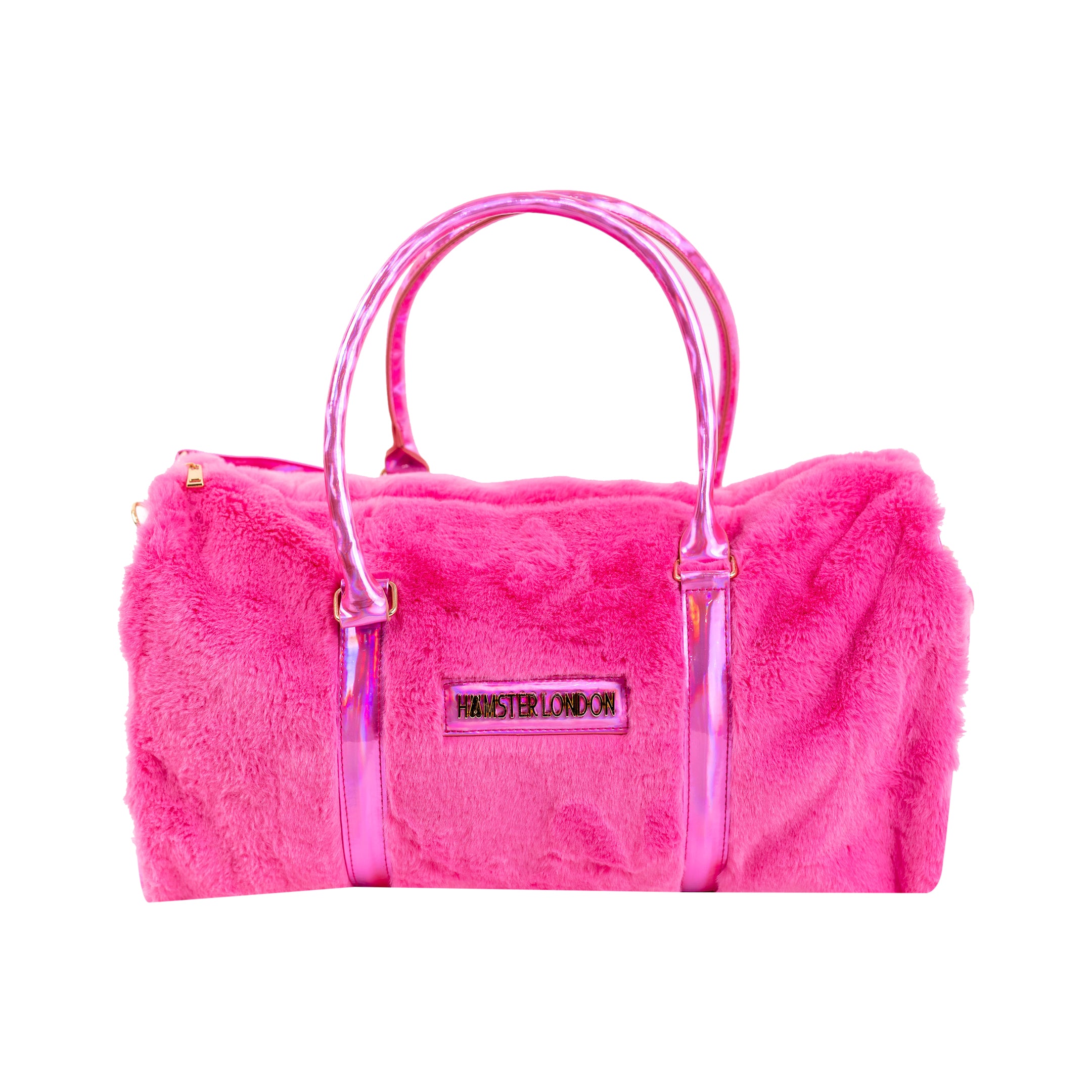 Hamster Fur Baby Duffle Bag Pink