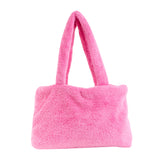 Hamster London Fur Baby Tote Bag Pink