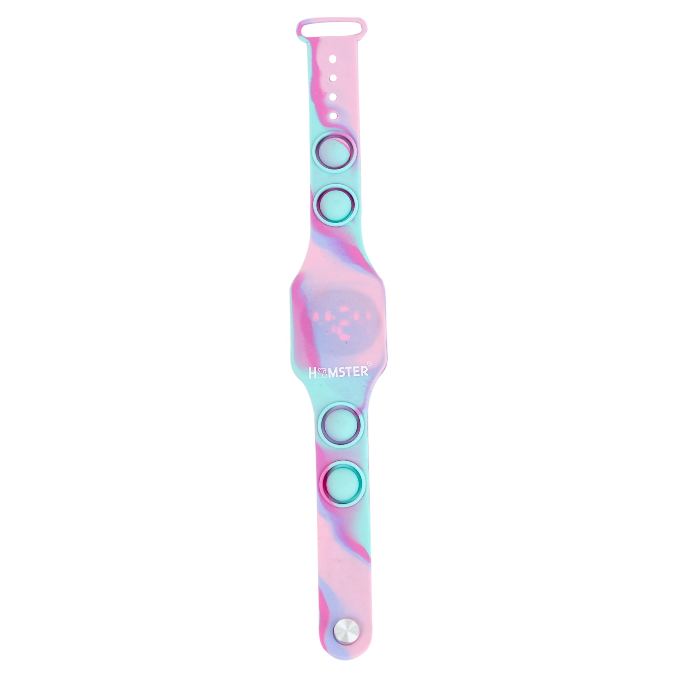 Hamster London 3D Bubble Watch Pink