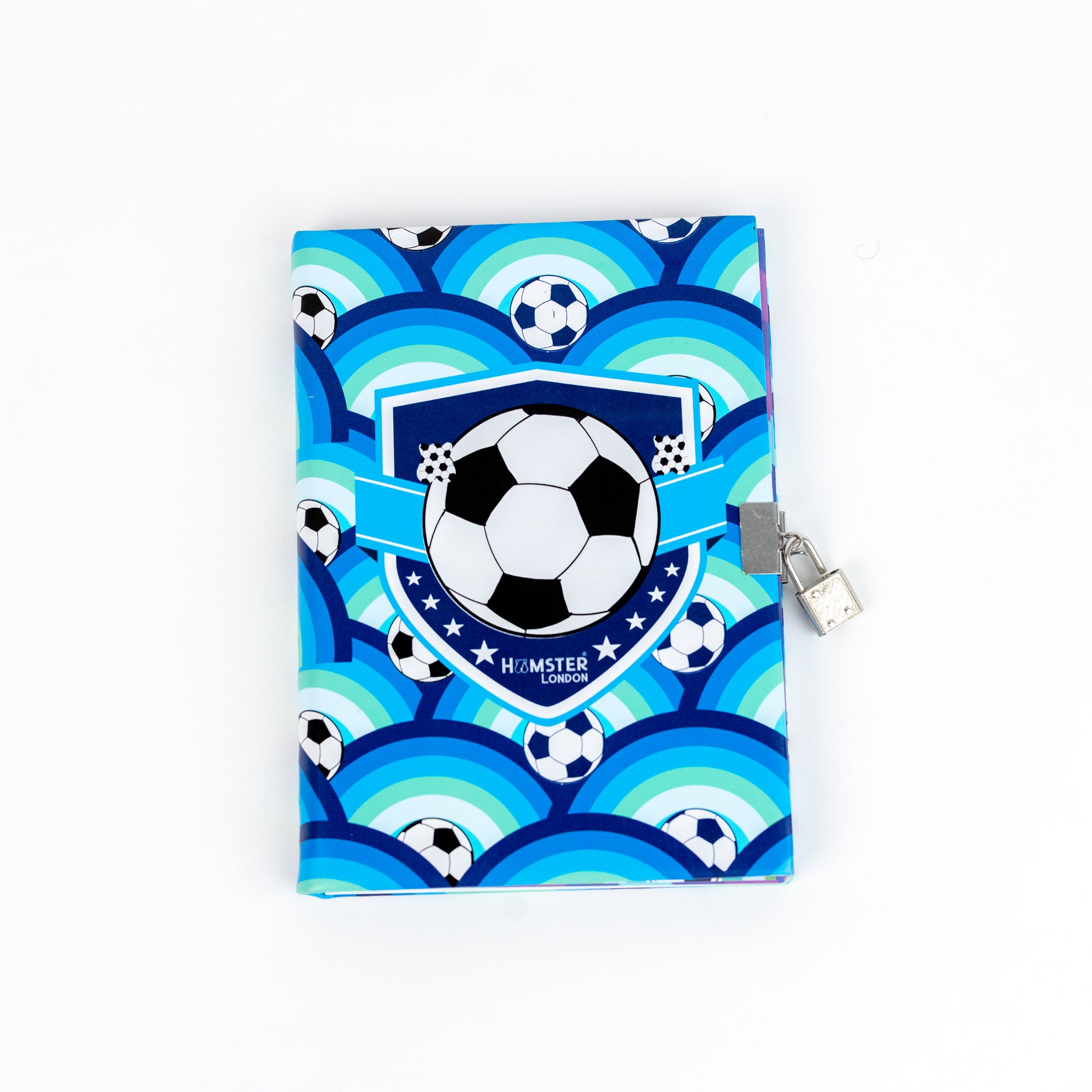 Hamster London Diary N Football Blue