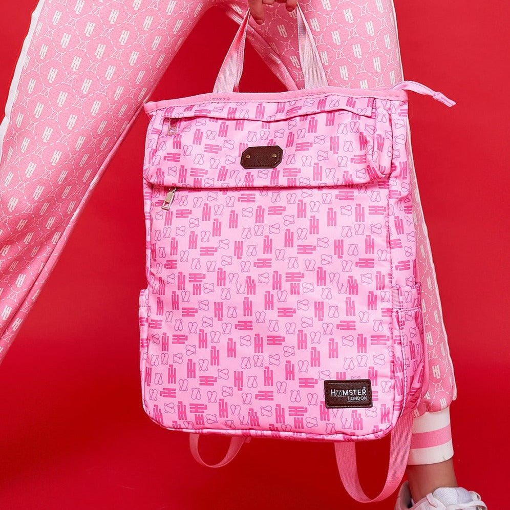 Hamster London Classic All-In-One Bag Pink