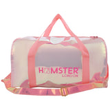 HL Vintage Suitcase/ 55 Cms ABS+ Polycarbonate Mirror Finish Hardsided Cabin Luggage ( Pink) With Duffle Bag Pink Combo