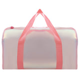 HL Vintage Suitcase/ 55 Cms ABS+ Polycarbonate Mirror Finish Hardsided Cabin Luggage ( Pink) With Duffle Bag Pink Combo